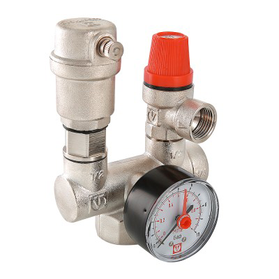 Группа безопасности котла до 3 бар  1" VALTEC