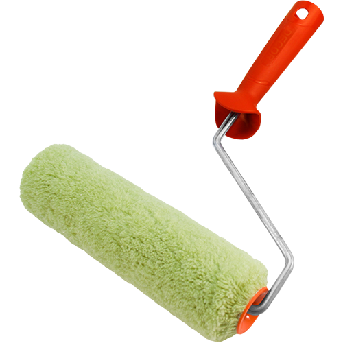 Валик 180мм, полиакрил зеленый, ворс 18мм, ролик d=42мм, ручка d=8мм, Decor Profi