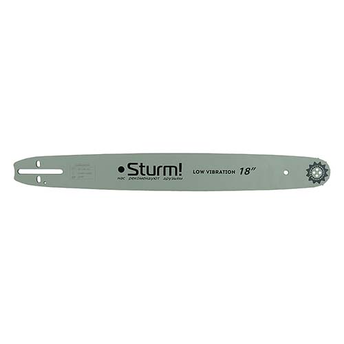 Шина 18" 0,325 1,5 72 звена, хвостовик POH (OREGON K095/A095) "Sturm!"