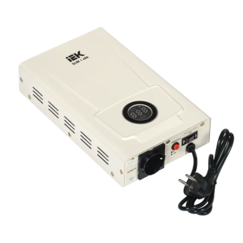 Стабилизатор напряжения, серии Slim 1,0 кВа "ИЭК"