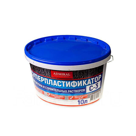 Суперпластификатор Адмирал 10л