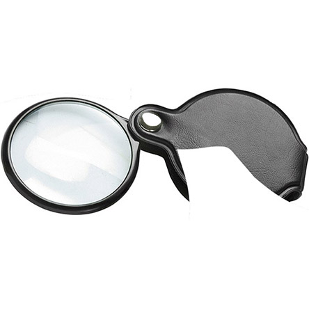 Лупа "Sparta" 2,5-кратная складная карманная, D-50мм