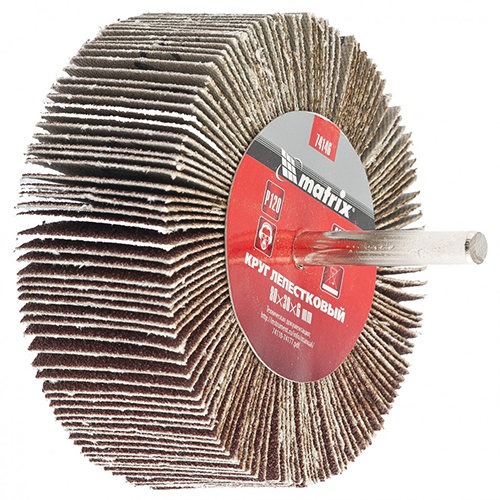 Круг "Matrix" лепестковый торцевой Р40, 80*30мм