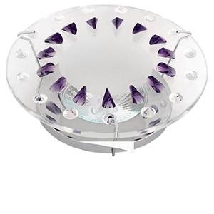 Светильник " FT 851" MR16хром+белый для галогенной лампы MR16 GU5.3