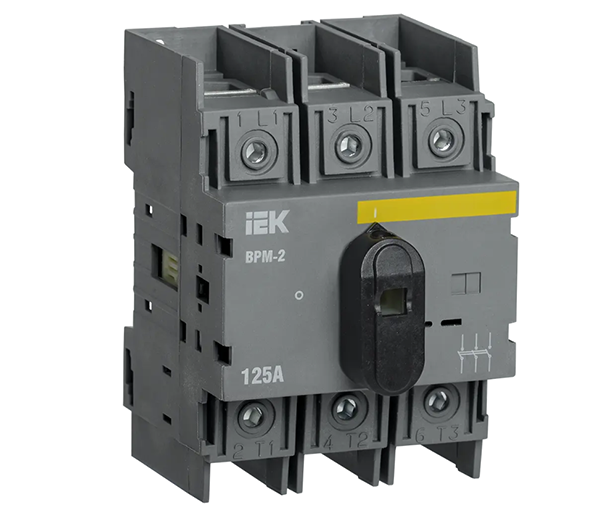 Выключатель-разъединитель ВРМ-2 3P 125A "ИЭК