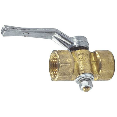 Кран 3-х 11 б18бк5 ДУ15в РУ16 G1/2-M20 без фланца с ручкой "Випра"