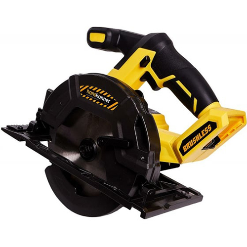 Дисковая пила аккум. б/щ "Hanskonner" HCS1857BL 18В, Unibattery, 165мм,пропил 57мм,без АКБ и ЗУ,короб