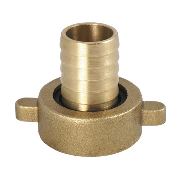 Штуцер с накидной гайкой и уплотнительной прокладкой 3/4в*14мм