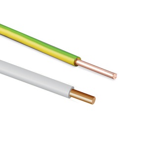 Провод медный ПуВ (ПВ-1) 1,5мм2 белый (Технические условия)