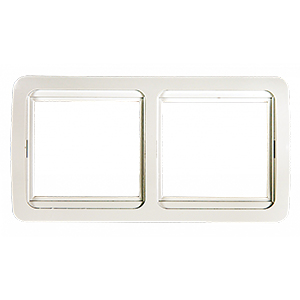 Рамка 2-ая "IN HOME Classico" белая