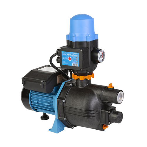 Насос автомат "Джамбо" 60/35 П-К, Комфорт (2.0), напор 25м, расход 60л/м, мощность 620Вт максимальная глубина всасывания 8м "Джилекс"