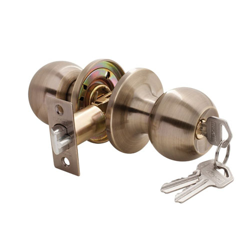 Ручка шариковая "HK-01 L AB", "Античная бронза", ключ/фиксатор