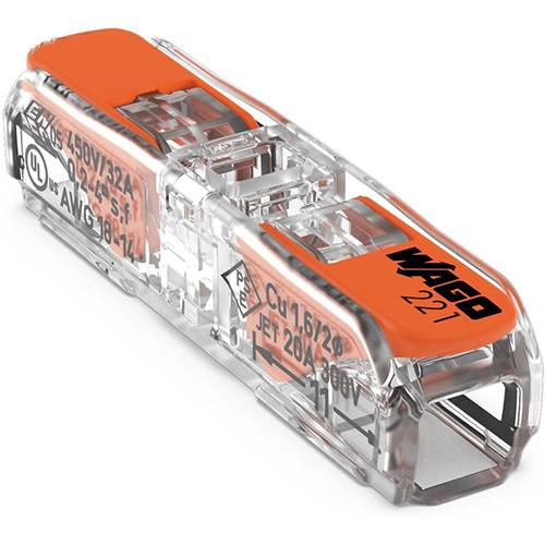 Клемма "WAGO" 221-2411 4,0мм2, с рычажком