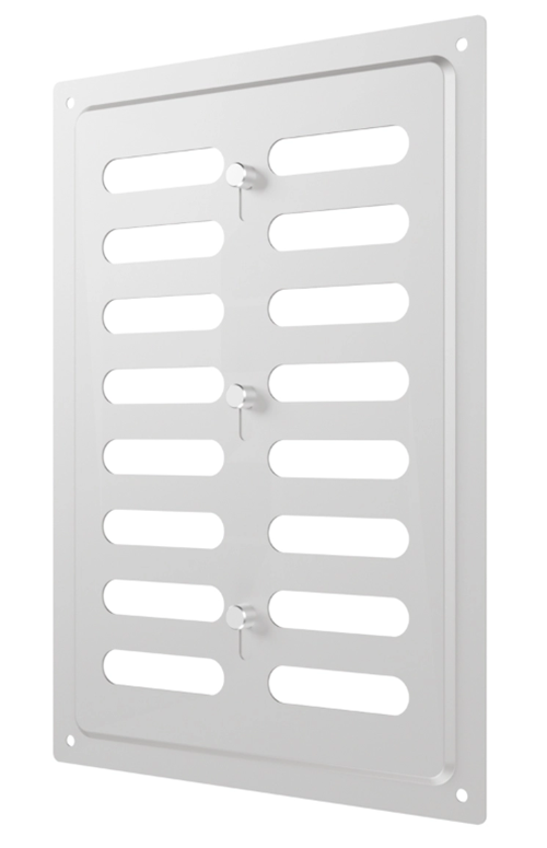 Решетка вентиляционная MER регулируемая 170х240 оцинк.сталь ERA