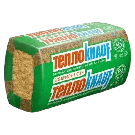Утеплитель Knauf ТеплоKNAUF TS036 Для КРОВЛИ и СТЕН 1230*610*50мм, 12м2, 0,6м3, 16 плит