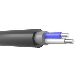 Кабель алюминиевый АВВГ 2*4,0мм2 черный (ГОСТ)