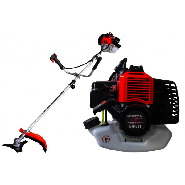 Бензиновый триммер BR-331 professional, ранец, ремень, нож, катушка &quot;Verton&quot;