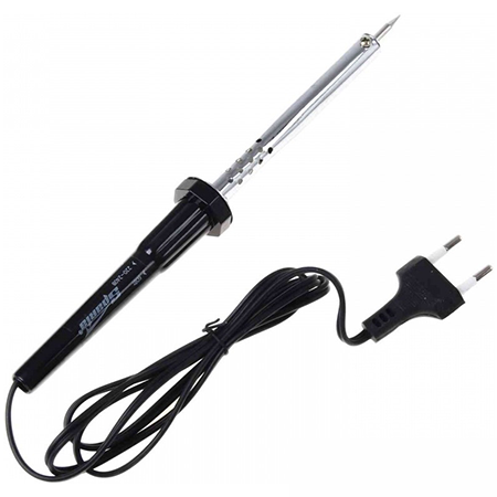 Паяльник электрический "Спарта" 60Вт с пластмассовой ручкой