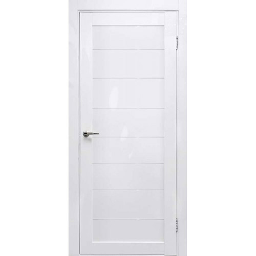 Дверное полотно "Форет", 600*2000*38мм, глухое, глянец, "Белый" Дубрава-Сибирь