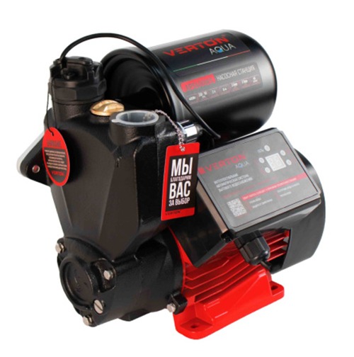 Насосная станция APS400MS 400Вт, автоматическая, высота подъема 35м, производительность 43л/м "Verton"