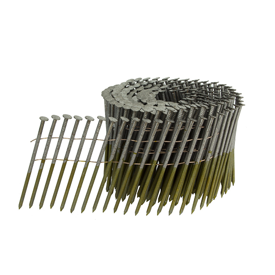 Барабанные гвозди по дереву CNW 2,5*50 мм BKRi кольц. накат., 300 шт/уп, 30уп./кор