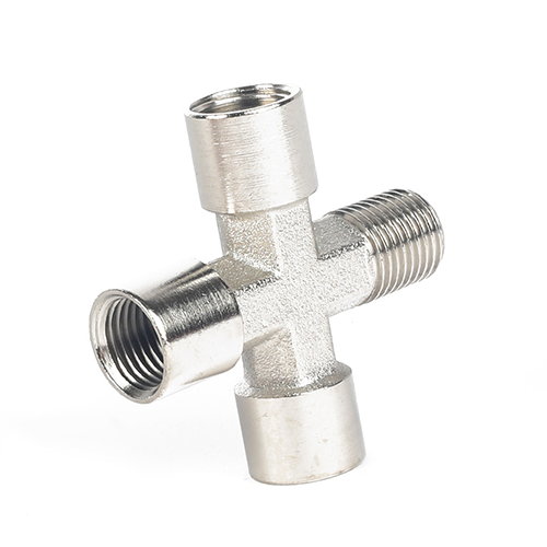 Переходник 1259/2, крест 1/4MFFF, "Patriot"