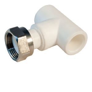 Тройник с накидной гайкой и резьбовой вставкой PPR S(F) 20*1/2в &quot;I-Tech&quot;