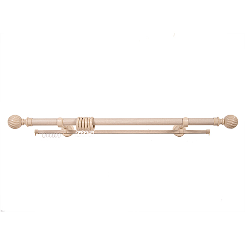 Карниз с U-шиной "MAGELLAN" D-28мм, дуб калифорнийский, 1600мм