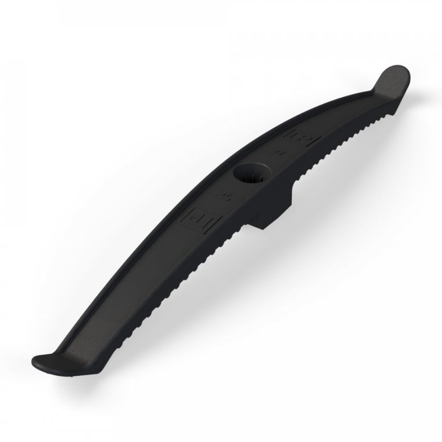 Держатель кабеля двусторонний для прямого монтажа, черный &quot;Промрукав&quot;