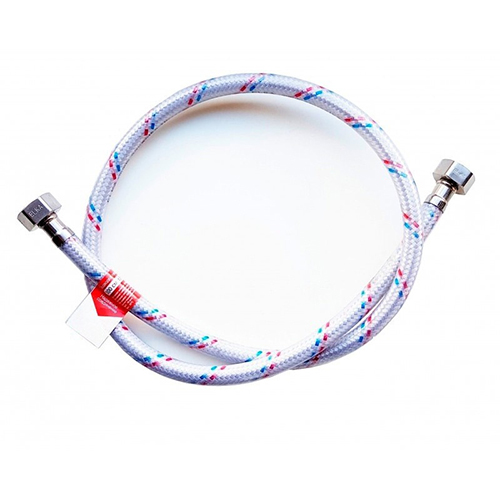 Подводка гибкая для воды в ПВХ оболочке 1/2в/в, 1,5м