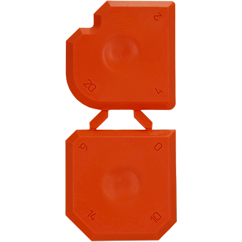 Набор шпателей "Decor" для формирования швов, 2 предмета