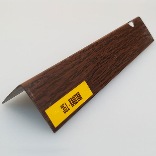 Угол ПВХ KU, 25*25мм, L=2,7м, "Каштан"