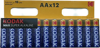 Эл. питания &quot;Kodak&quot; Max Super LR6-12BL тип AА