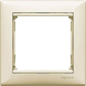 Рамка 1-ая, "Valena Legrand", кремовая