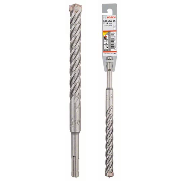 Бур "Bosch" по бетону SDS plus-5Х, 16*150*210мм