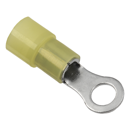 Наконечник кольцевой изолированный  НКИ-н 5,5-6 "ИЭК", сечение: 4,0-6,0 мм "ИЭК" 100шт