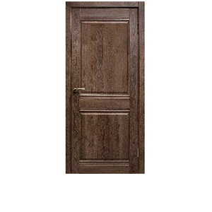 Дверное полотно Омега", 600*2000*38мм, глухое, ламинатин, "Дуб шоколадный"Дубрава-Сибирь