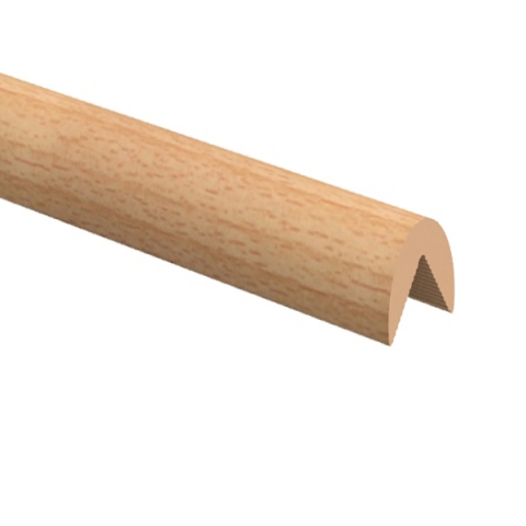 М Профиль полукруглый 3/4 ПВХ,19*19мм, L=2,75м, "Дуб темный"