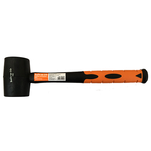 Киянка "Bohrer" фибергласс с резиновым покрытием 450г