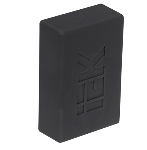 Заглушка КМЗ 100х60 Элекор черный &quot;ИЭК&quot;