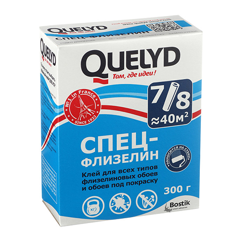 Клей обойный "Quelyd Спец-Флизелин", 300г
