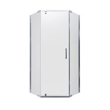 Душевое ограждение "Тритон Дека-Хром", 900*900мм, размер под поддон, стекло 6мм