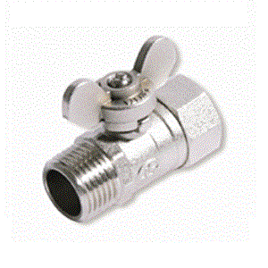 Клапан "Lavita" шаровый "Бабочка" M*FB ECO 1/2в/н "Lavita"