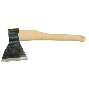 Топор кованый 600г, деревянное топорище, 350мм