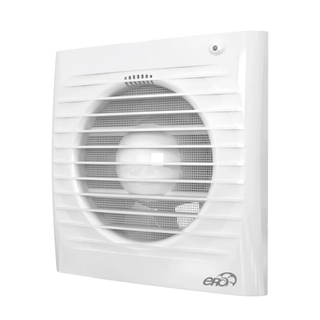 Вентилятор "Era" вытяжной D125 "5C ET" 16Вт осевой с обрат. клап, с электрон. таймером, москитная сетка съемная