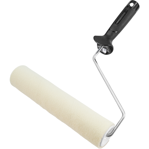 Валик 180мм, велюр, ворс 5мм, ролик d=42мм, ручка d=6мм, Decor