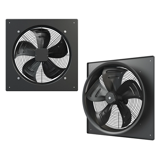 Вентилятор "Era" приточно-вытяжной, квадратный "Storm 400" D400, 180Вт, 3830м3/час