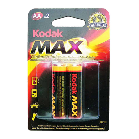 Батарейка щелочная LR06/AA 2шт "Kodak" Max