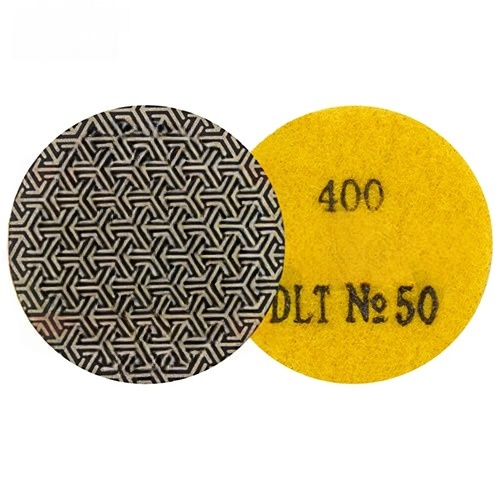 Алмазный гибкий шлифовальный круг сухая шлифовка для гравёра №50, #400, 50мм