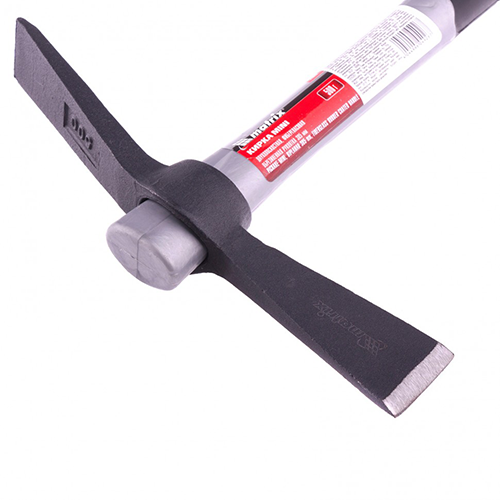 Кирка &quot;Matrix&quot; двухплоскостная 0,5кг, фибергласовая обрезиненная рукоятка, 385мм